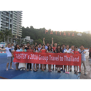 Il viaggio di TESTEX in Thailandia è andato bene nel 2018
