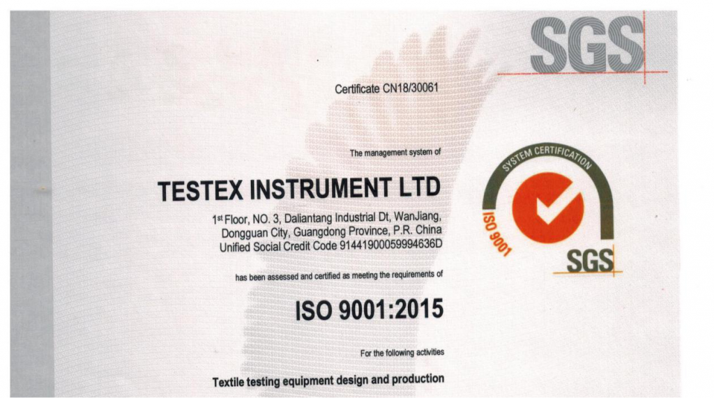 ISO 2019 TESTEX 2