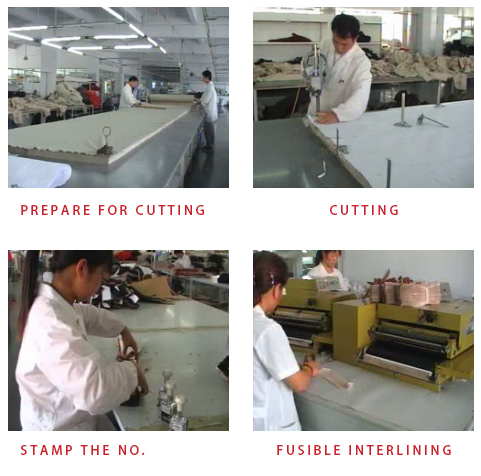 garment fabric cutting process