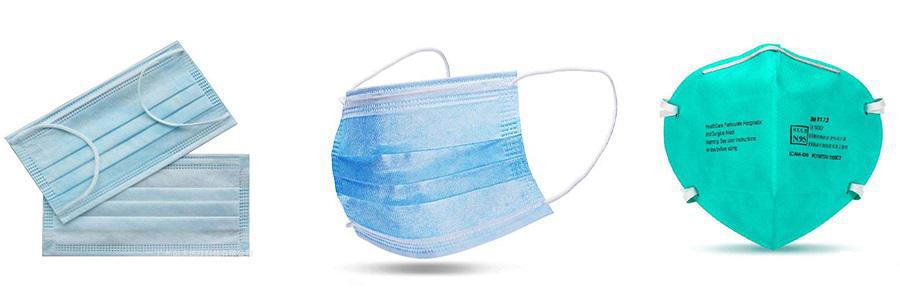 Medical Protective Face Mask GB 19083, EN14683 Type IIR,  ASTM 2100 Level 1 2 3