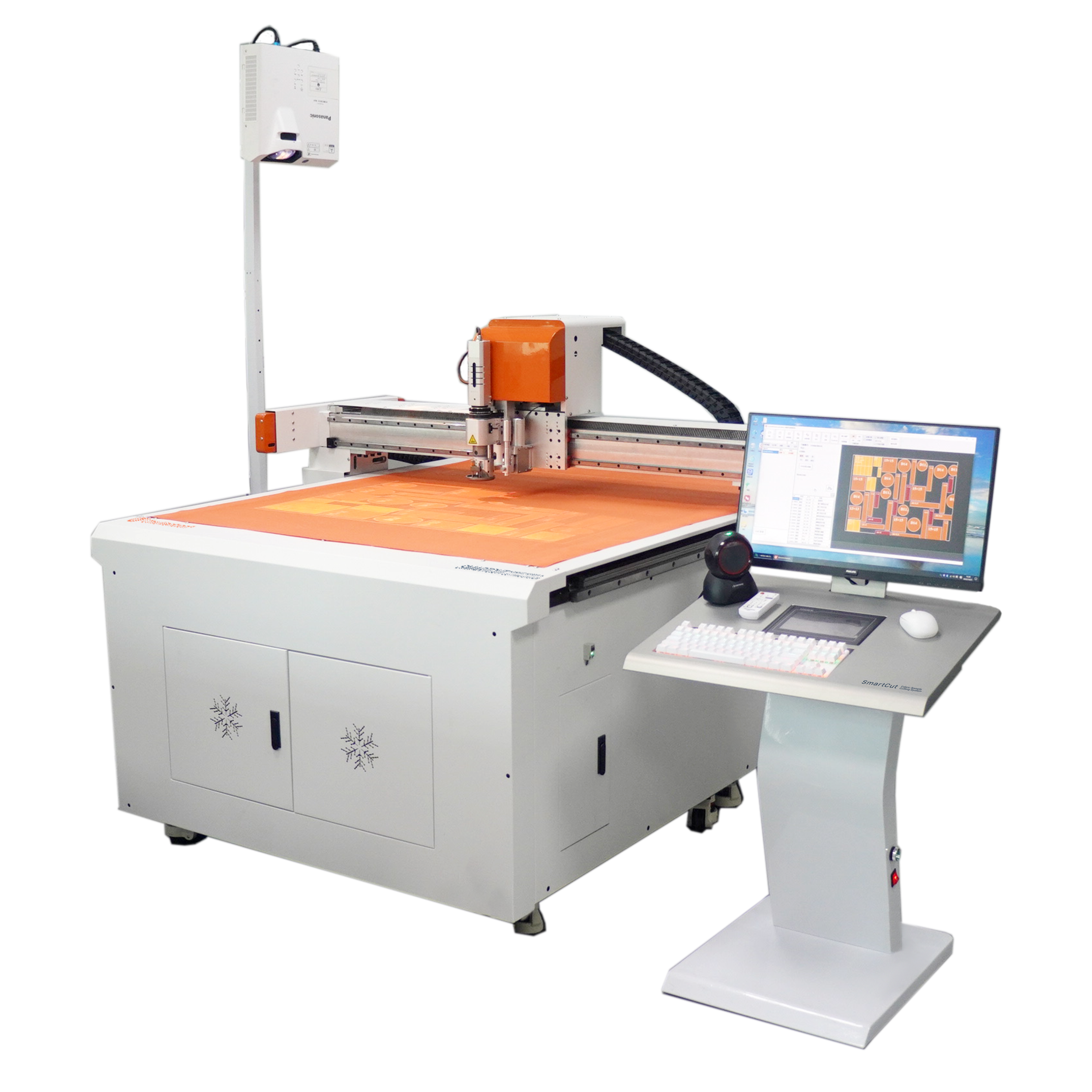 Sistema di taglio di campioni di tessuto SmartCut | Una nuova macchina sviluppata dalla società sorella ChiuVention.