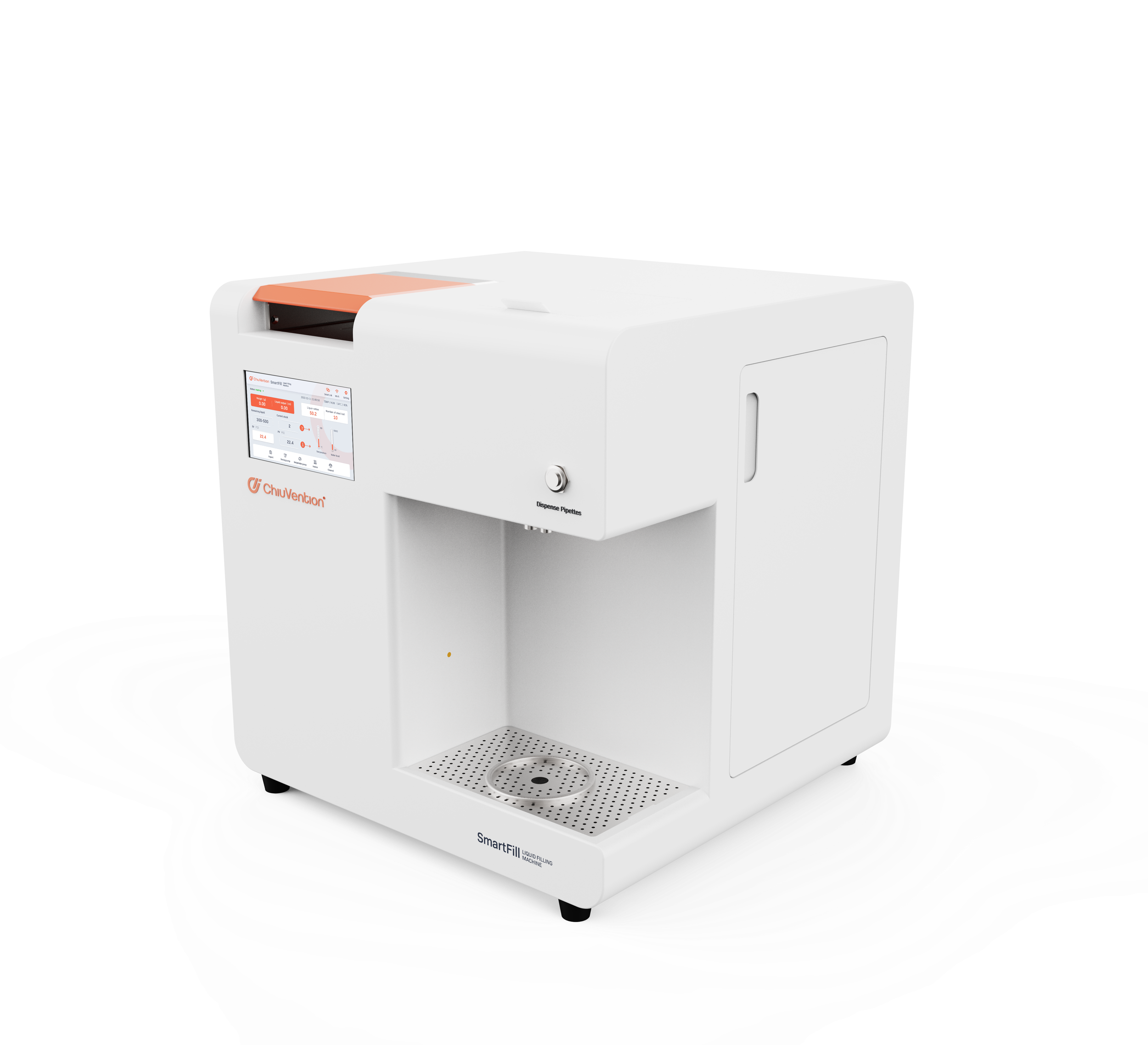 Macchina per la preparazione dei campioni per test di solidità al lavaggio SmartFill | Uno strumento intelligente sviluppato dalla società sorella ChiuVention.